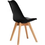 Havanna jedálenská stolička čierna OC104-Black 