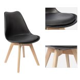 Havanna jedálenská stolička čierna OC104-Black 