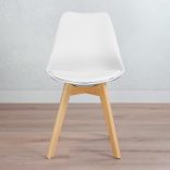 Havanna jedálenská stolička biela OC104-White