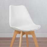 Havanna jedálenská stolička biela OC104-White