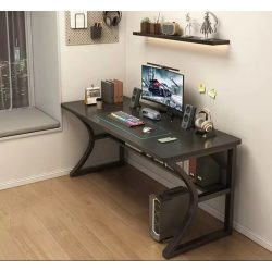   Herný stôl kvalitný písací stôl šedý 120x60x75 cm OTC-G2