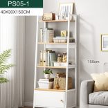 Knižnica 40x30x150cm biela PS05-01