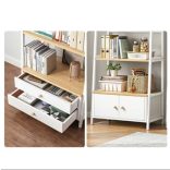 Knižnica 40x30x150cm biela PS05-01