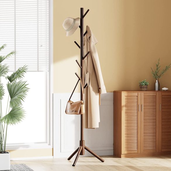 Drevený vešiak 175 x 45 cm SK02-Brown
