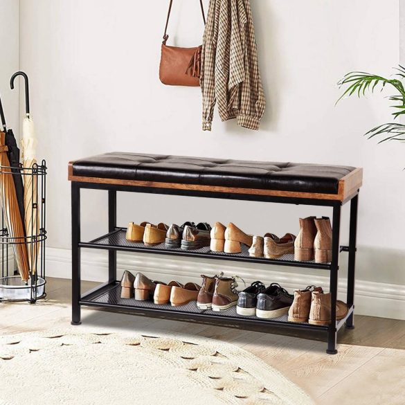 Lavica na topánky 80 x 30 x 48 cm BC STL-01