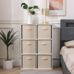   BeComfort policový diel s 6 úložnými boxmi 60x90x30 cm TN03