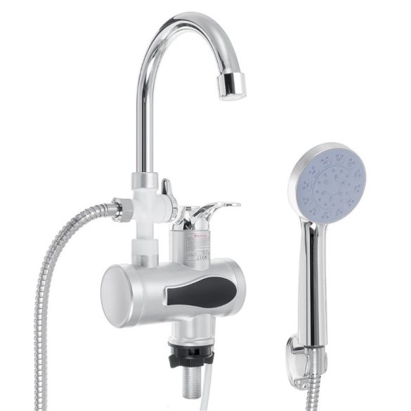 WH03 prietokový ohrievač vody s nástennou pripojením so sprchou 3kw